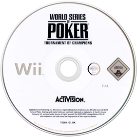 World Series of Poker: Tournament of Champions 2007 Edition - Disc Image