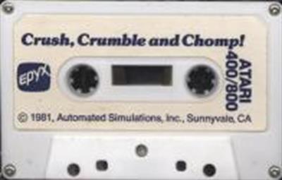 Crush, Crumble and Chomp! - Cart - Front Image