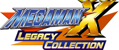 Mega Man X Legacy Collection - Clear Logo Image