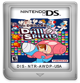 Mr. Driller: Drill Spirits - Fanart - Cart - Front