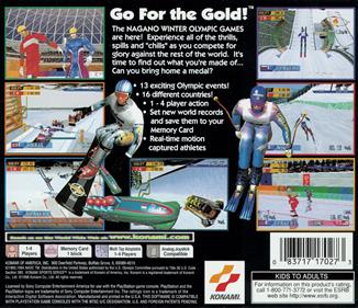 Nagano Winter Olympics '98 - Box - Back Image