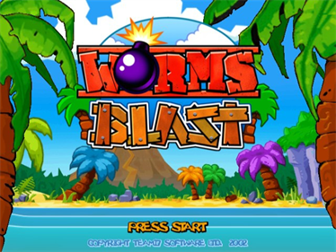 Worms Blast - Screenshot - Game Title Image