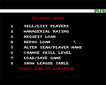 Football Manager - Screenshot - Game Select Image