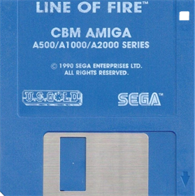 Line of Fire - Disc Image
