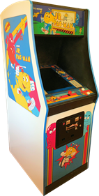 Jr. Pac-man - Arcade - Cabinet Image