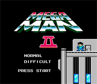 Mega Man 2 - Screenshot - Game Title Image