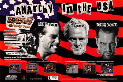 ECW Anarchy Rulz - Advertisement Flyer - Front Image