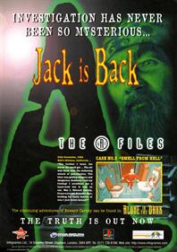 Alone in the Dark: One-Eyed Jack's Revenge - Advertisement Flyer - Front Image