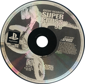 Jeremy McGrath Supercross 98 - Disc Image