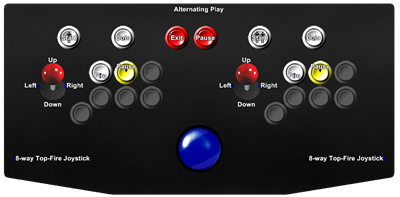Nova 2001 - Arcade - Controls Information Image