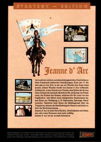 Joan of Arc: Siege & the Sword - Box - Back Image