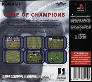 Pro Evolution Soccer - Box - Back Image