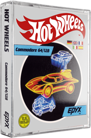 Hot Wheels (Epyx) - Box - 3D Image