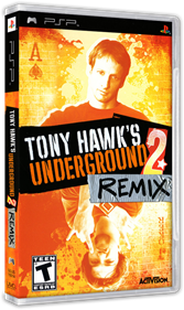 Tony Hawk's Underground 2 Remix - Box - 3D Image