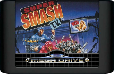 Super Smash T.V. - Cart - Front Image