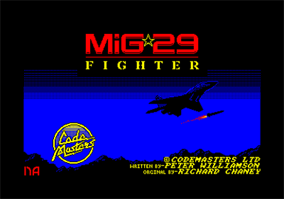 MiG-29: Soviet Fighter - Screenshot - Game Title Image