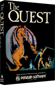 The Quest (Penguin Software) - Box - 3D Image