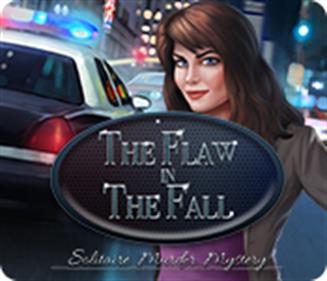The Flaw in the Fall: Solitaire Murder Mystery - Box - Front Image
