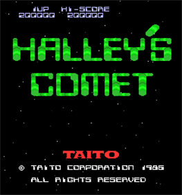 Halley's Comet - Screenshot - Game Title Image