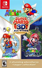 Super Mario 3D All-Stars - Fanart - Box - Front Image