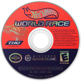Hot Wheels: World Race - Disc Image