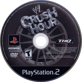 WWE Crush Hour - Disc Image