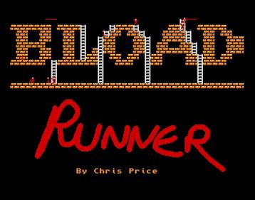 Bload Runner - Screenshot - Game Title Image