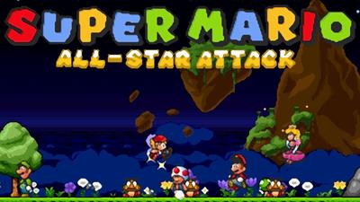 Super Mario All-Star Attack - Fanart - Background Image