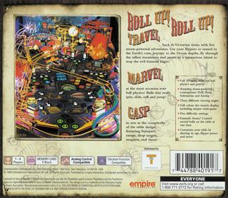 Pro Pinball: Fantastic Journey - Box - Back Image