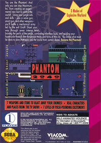 Phantom 2040 - Box - Back Image