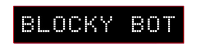 Blocky Bot - Clear Logo Image
