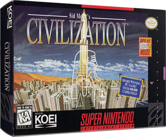 Sid Meier's Civilization - Box - 3D Image