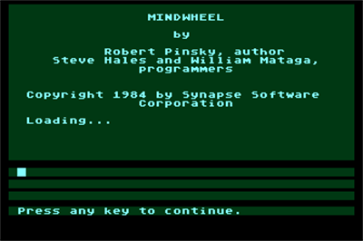 Mindwheel - Screenshot - Game Title Image