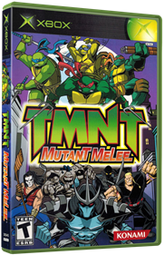 TMNT: Mutant Melee - Box - 3D Image