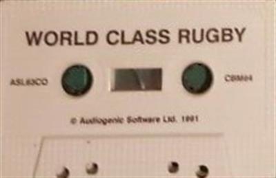 World Class Rugby - Cart - Front Image
