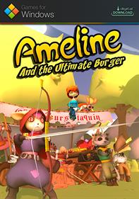 Ameline and the Ultimate Burger - Fanart - Box - Front Image
