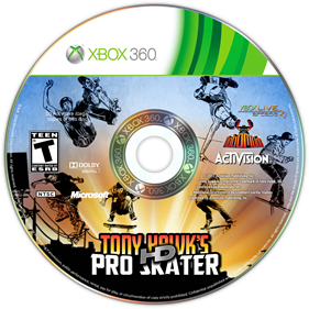 Tony Hawk's Pro Skater HD - Fanart - Disc Image