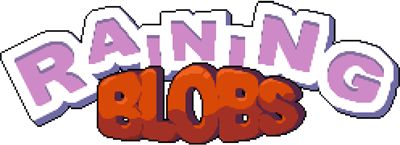Raining Blobs - Clear Logo Image