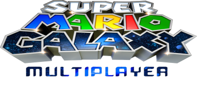 Super Mario Galaxy Multiplayer - Clear Logo Image