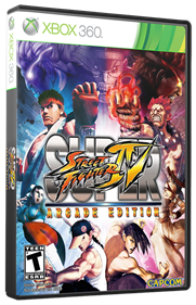 Super Street Fighter IV: Arcade Edition - Box - 3D Image