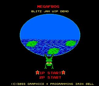 Megafrog - Screenshot - Game Title Image