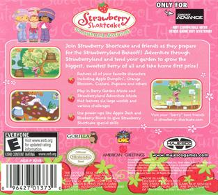 Strawberry Shortcake: Summertime Adventure - Box - Back Image