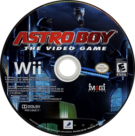 Astro Boy: The Video Game - Disc Image