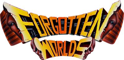 Forgotten Worlds - Clear Logo Image