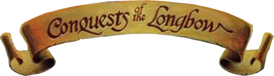 Conquests of the Longbow: The Legend of Robin Hood - Clear Logo Image