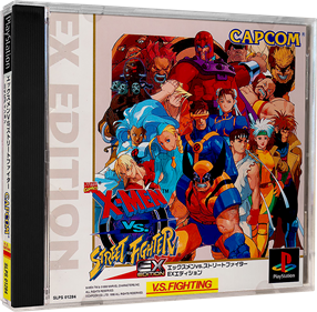 X-Men vs. Street Fighter - Box - 3D Image