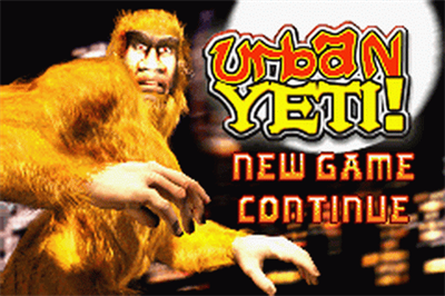 Urban Yeti! - Screenshot - Game Title Image