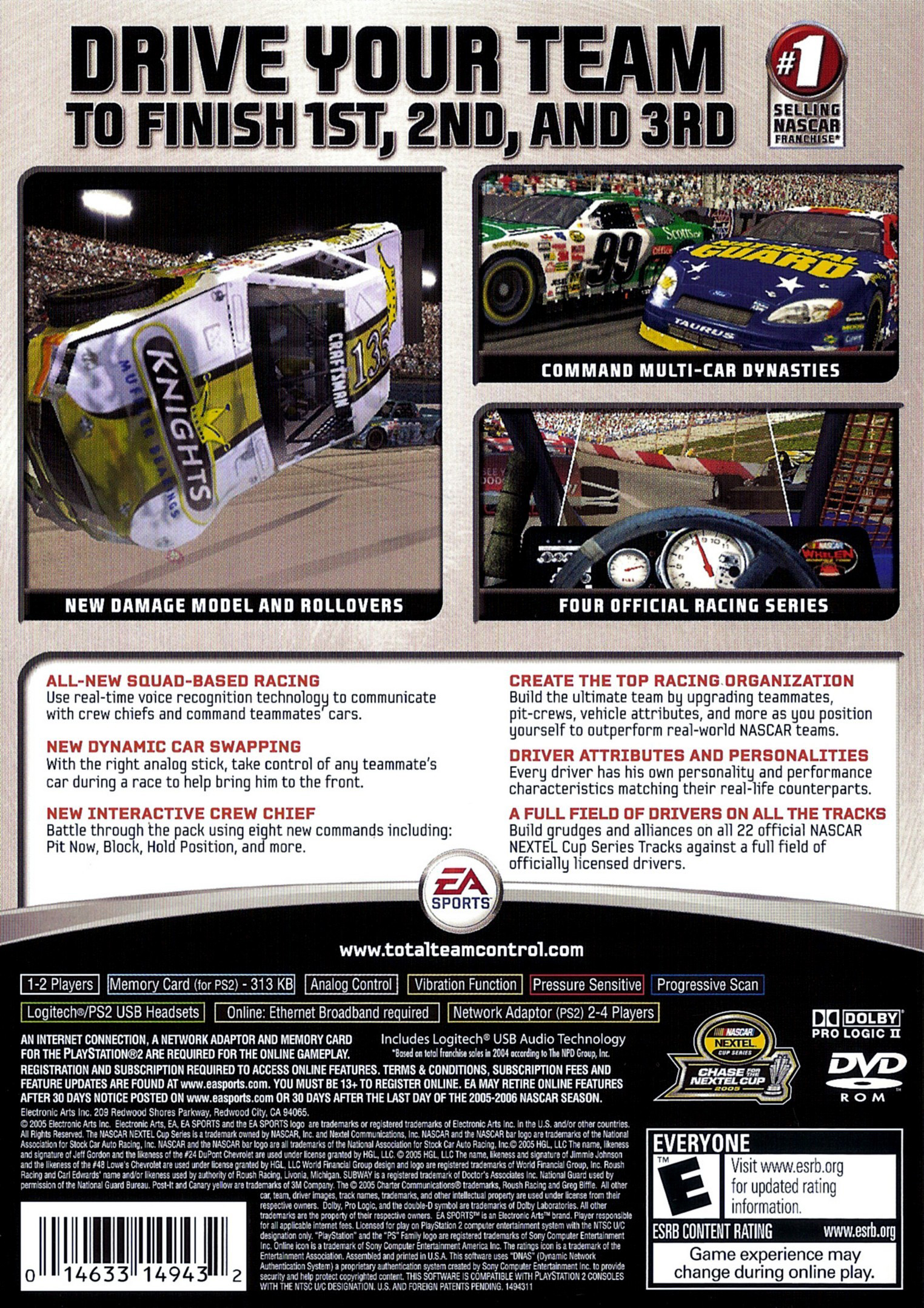 NASCAR 06: Total Team Control Details - LaunchBox Games Database