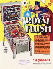 Royal Flush - Advertisement Flyer - Front Image