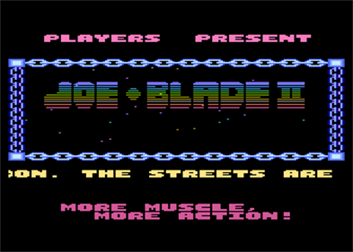 Joe Blade II - Screenshot - Game Title Image